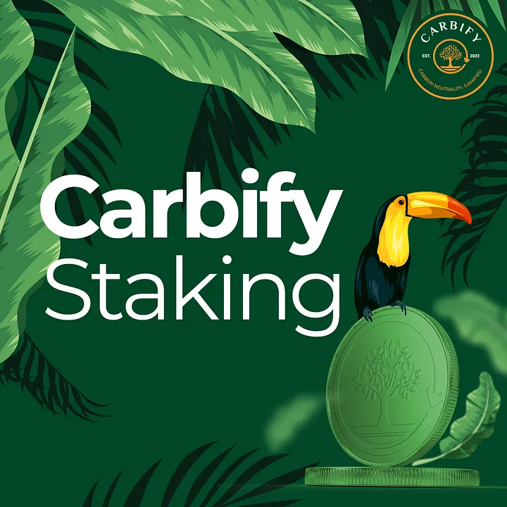Carbify staking. This is how staking should be done!